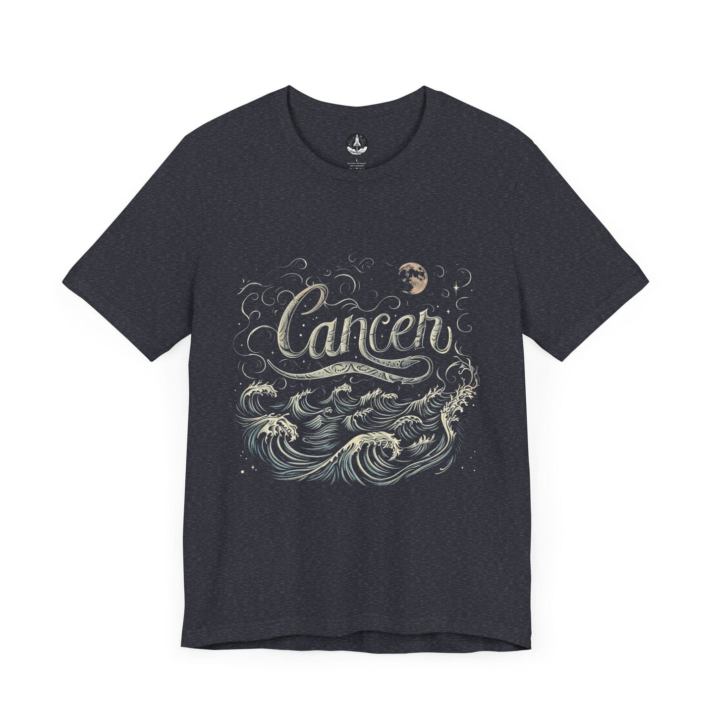 T-Shirt Heather Navy / S Moonlit Dreams Cancer T-Shirt