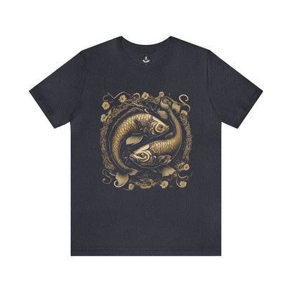 T-Shirt Heather Navy / S Samurai Armor Pisces T-Shirt