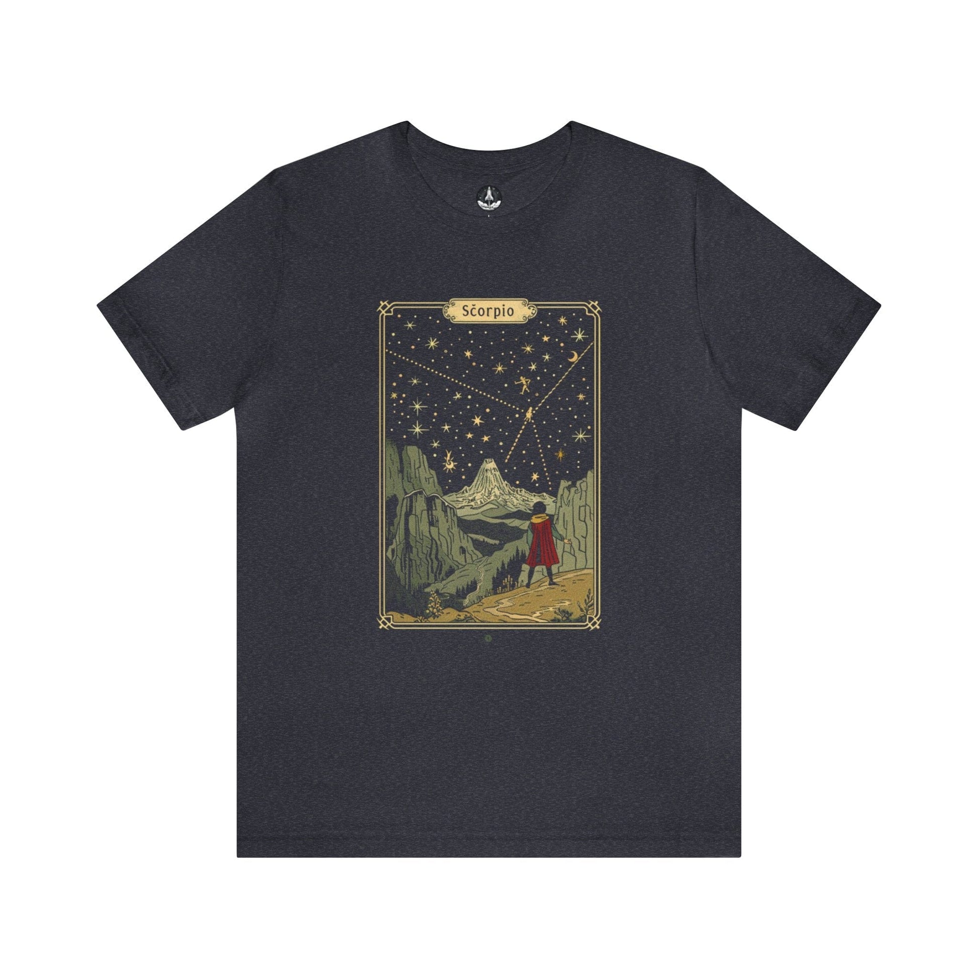 T-Shirt Heather Navy / S Scorpio Ascent of Ambition T-Shirt