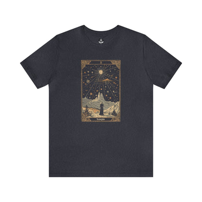 T-Shirt Heather Navy / S Scorpio The Ambitious Visionary T-Shirt