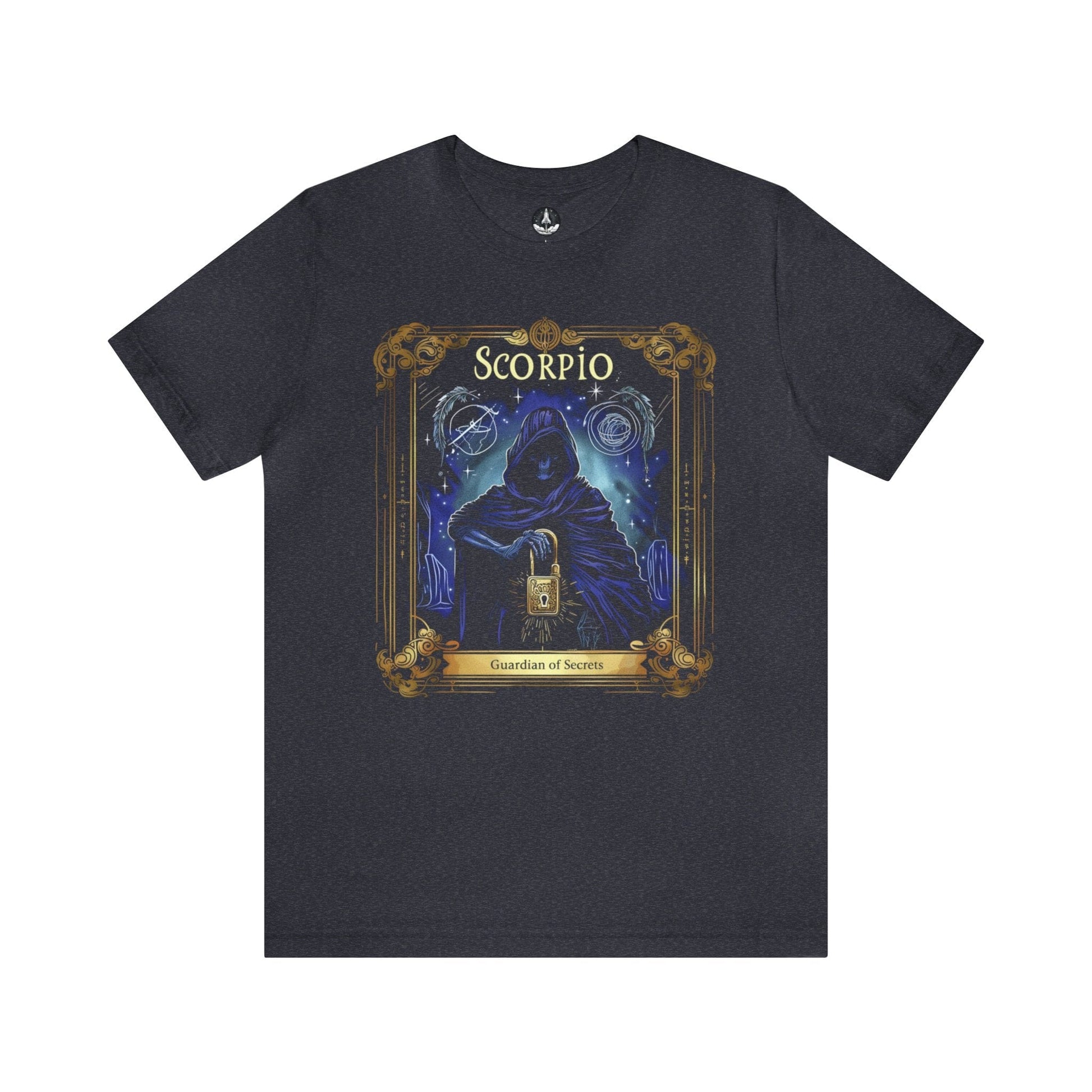 T-Shirt Heather Navy / S Scorpio The Guardian of Secrets T-Shirt