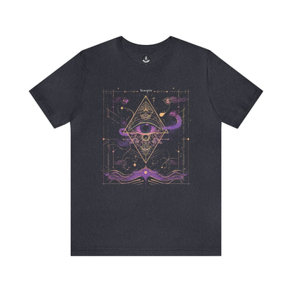 T-Shirt Heather Navy / S Scorpio The Intuitive Mystic T-Shirt