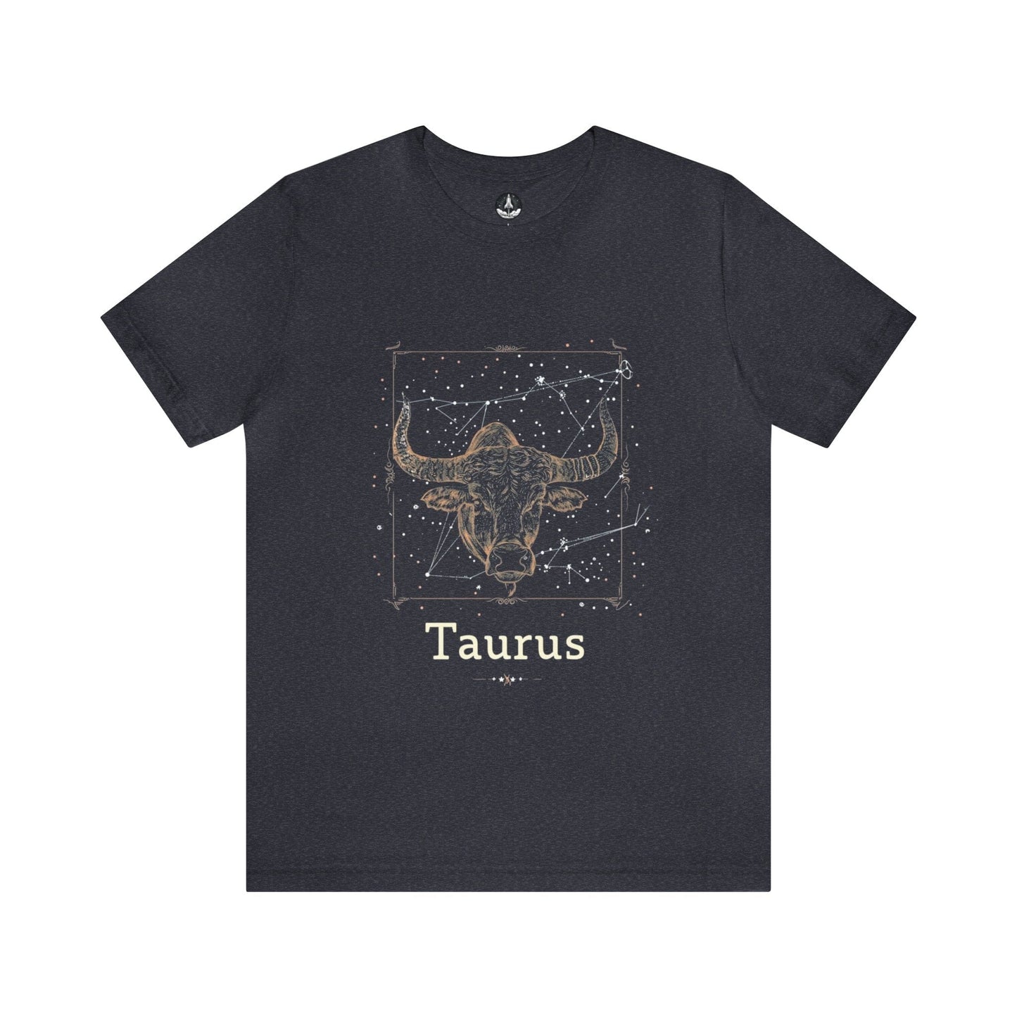 T-Shirt Heather Navy / S Taurus Venusian Charm T-Shirt