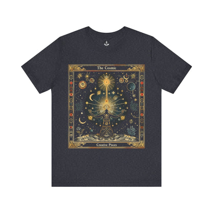 T-Shirt Heather Navy / S The Cosmic Creative Pisces T-Shirt