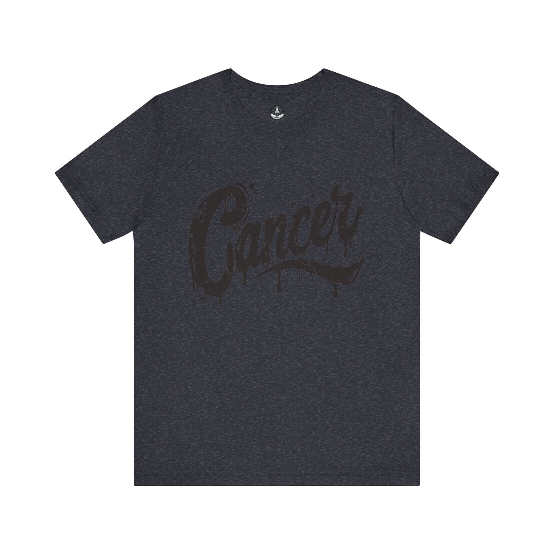 T-Shirt Heather Navy / S Tidal Emotion Cancer TShirt: Flow with Feeling