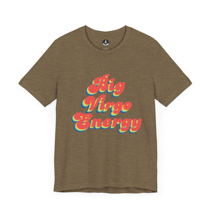 T-Shirt Heather Olive / S Big Virgo Energy T-Shirt