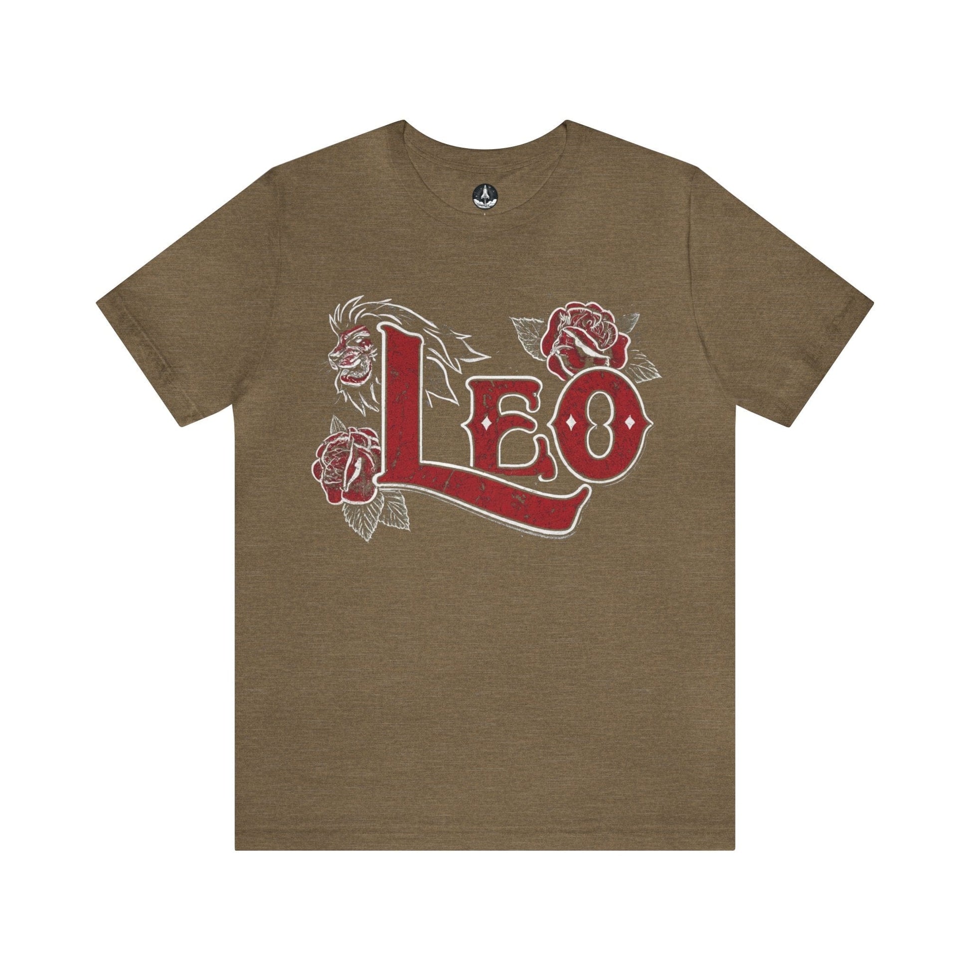 T-Shirt Heather Olive / S Classic Rockabilly Leo T-Shirt