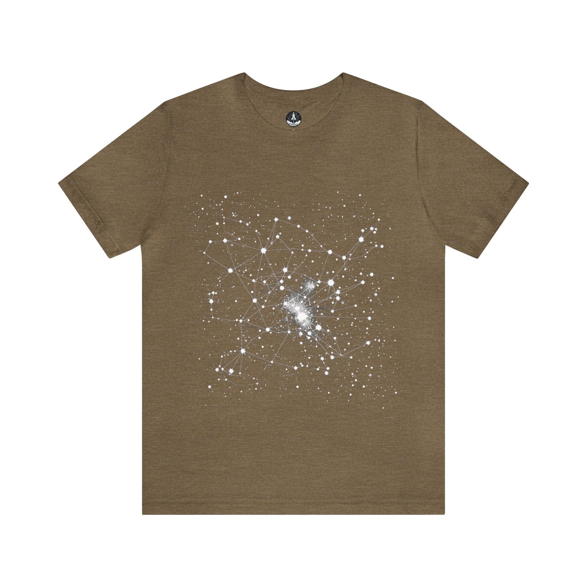 T-Shirt Heather Olive / S Cosmic Lines T-Shirt