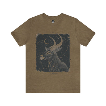 T-Shirt Heather Olive / S Earth Capricorn T-Shirt