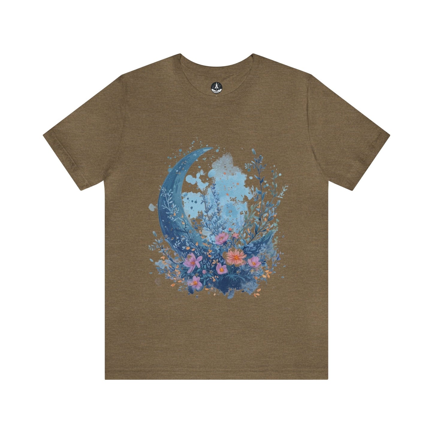 T-Shirt Heather Olive / S Embrace the Lunar Glow T-Shirt