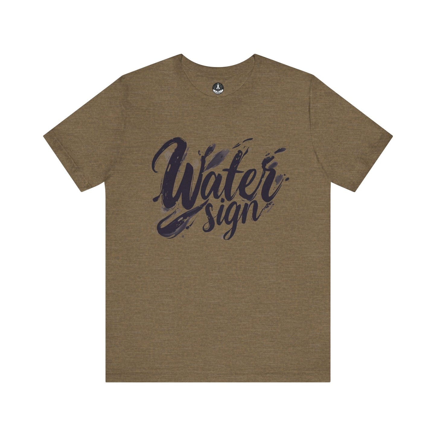 T-Shirt Heather Olive / S Fluid Essence Cancer TShirt: Depths of Emotion