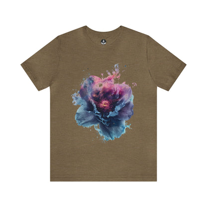 T-Shirt Heather Olive / S Galactic Bloom T-Shirt