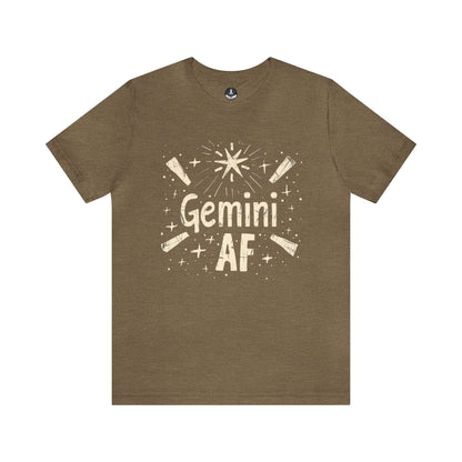 T-Shirt Heather Olive / S Gemini AF T-Shirt