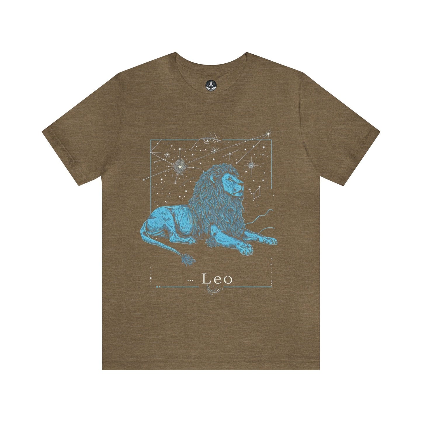 T-Shirt Heather Olive / S Lion's Majesty Leo T-Shirt