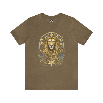 T-Shirt Heather Olive / S Majestic Leo T-Shirt