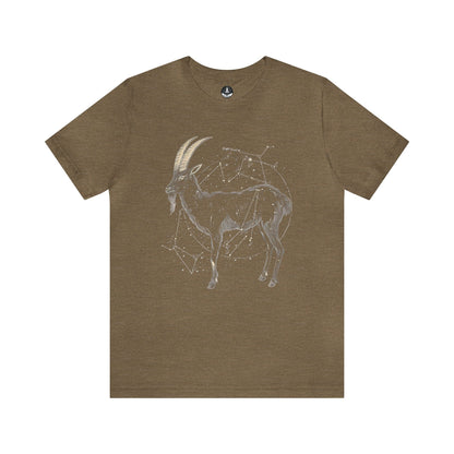 T-Shirt Heather Olive / S Mountain Goat’s Climb Capricorn T-Shirt