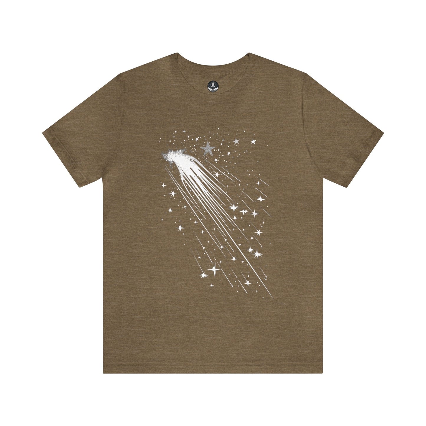 T-Shirt Heather Olive / S Shooting Stars T-Shirt