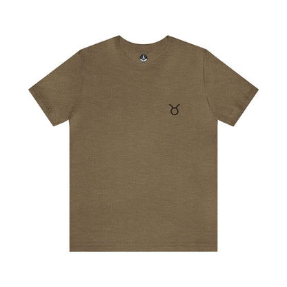 T-Shirt Heather Olive / S Taurus Zodiac Essence T-Shirt: Sophistication Meets Comfort for the Grounded Soul