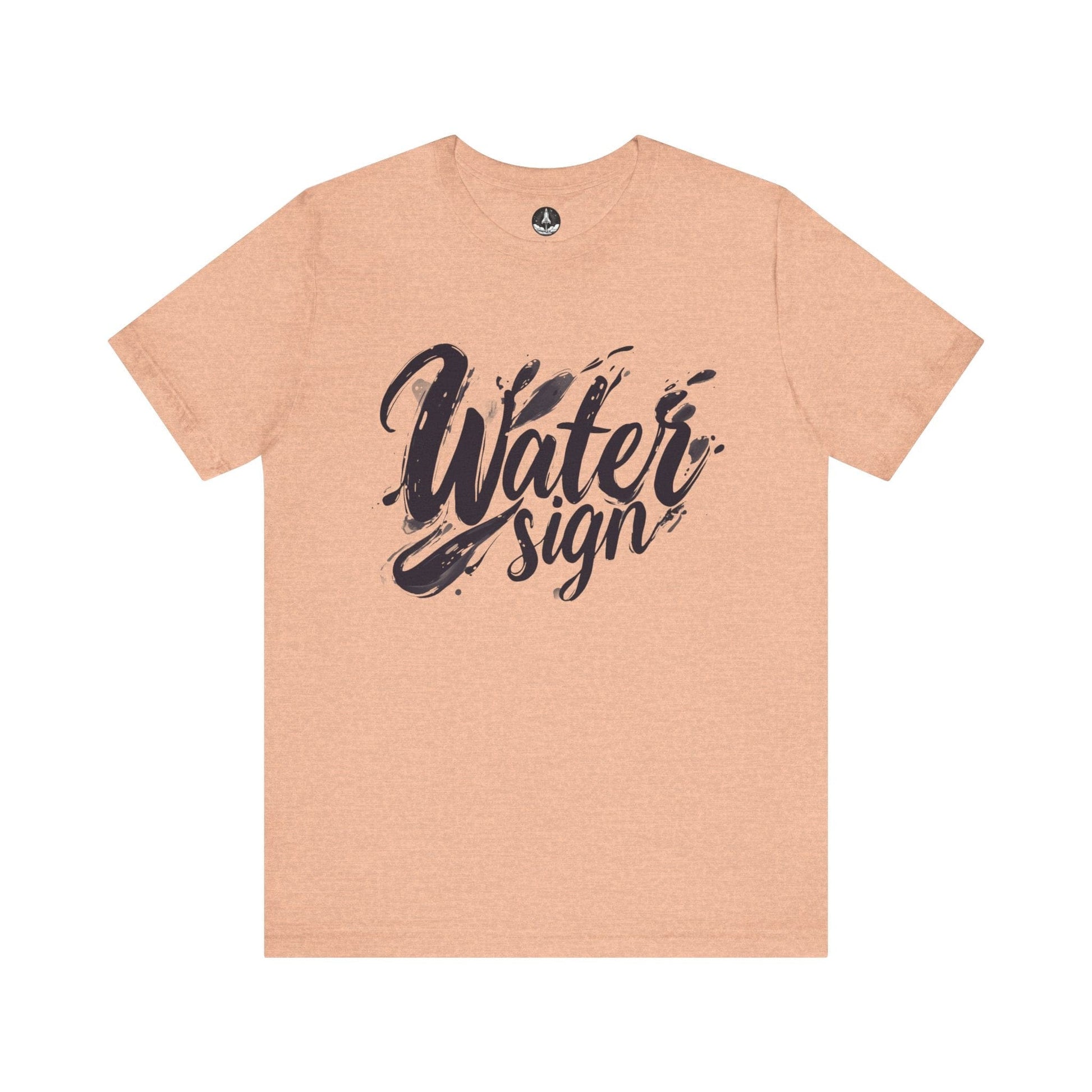 T-Shirt Heather Peach / S Fluid Essence Cancer TShirt: Depths of Emotion