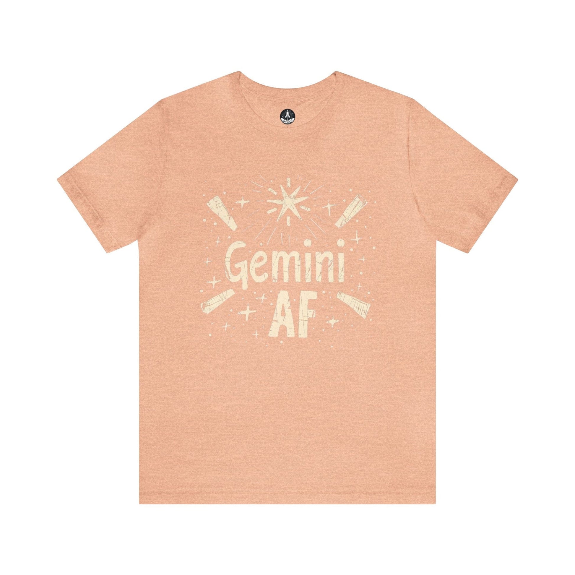 T-Shirt Heather Peach / S Gemini AF T-Shirt