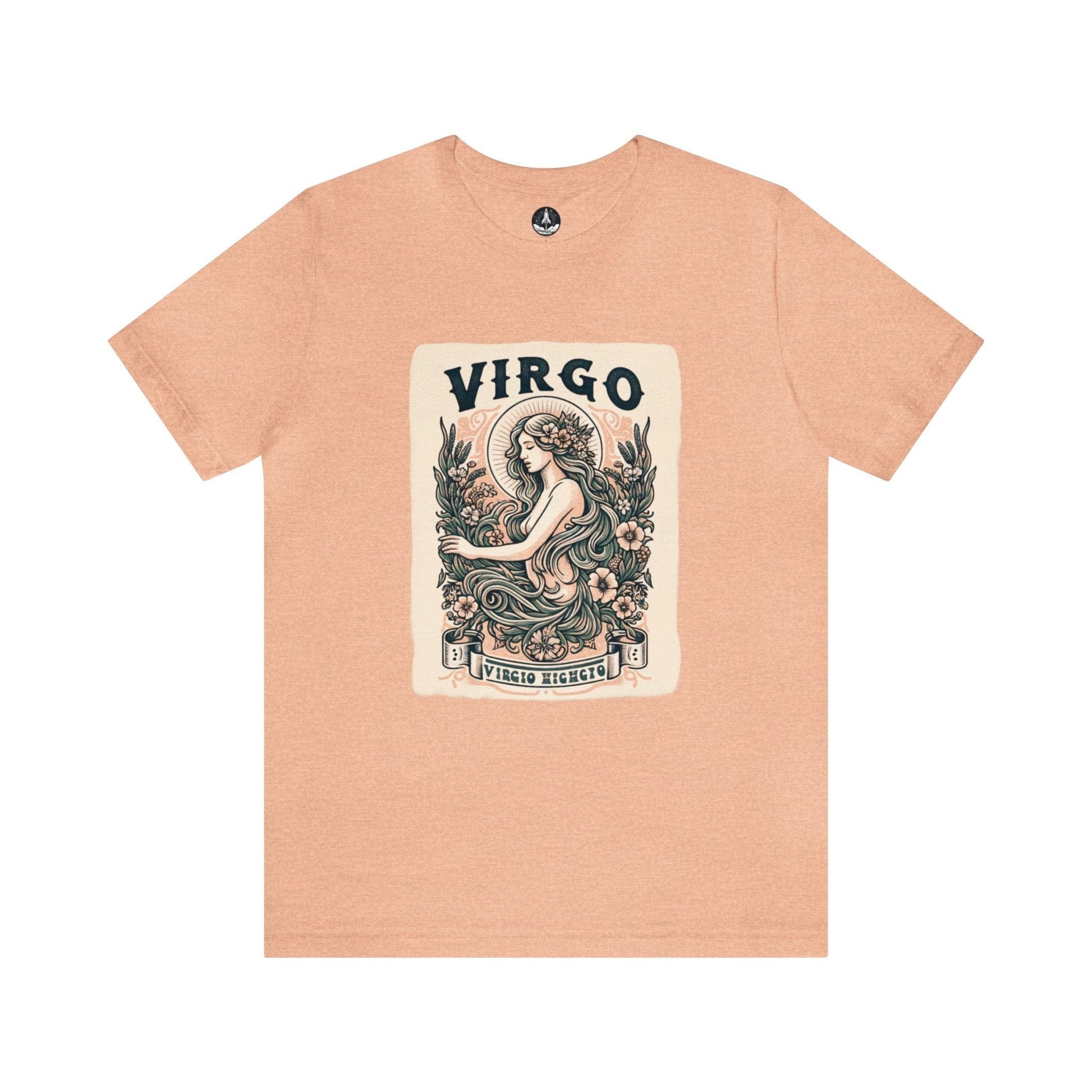 T-Shirt Heather Peach / S Maiden of the Wilds: Virgo T-Shirt