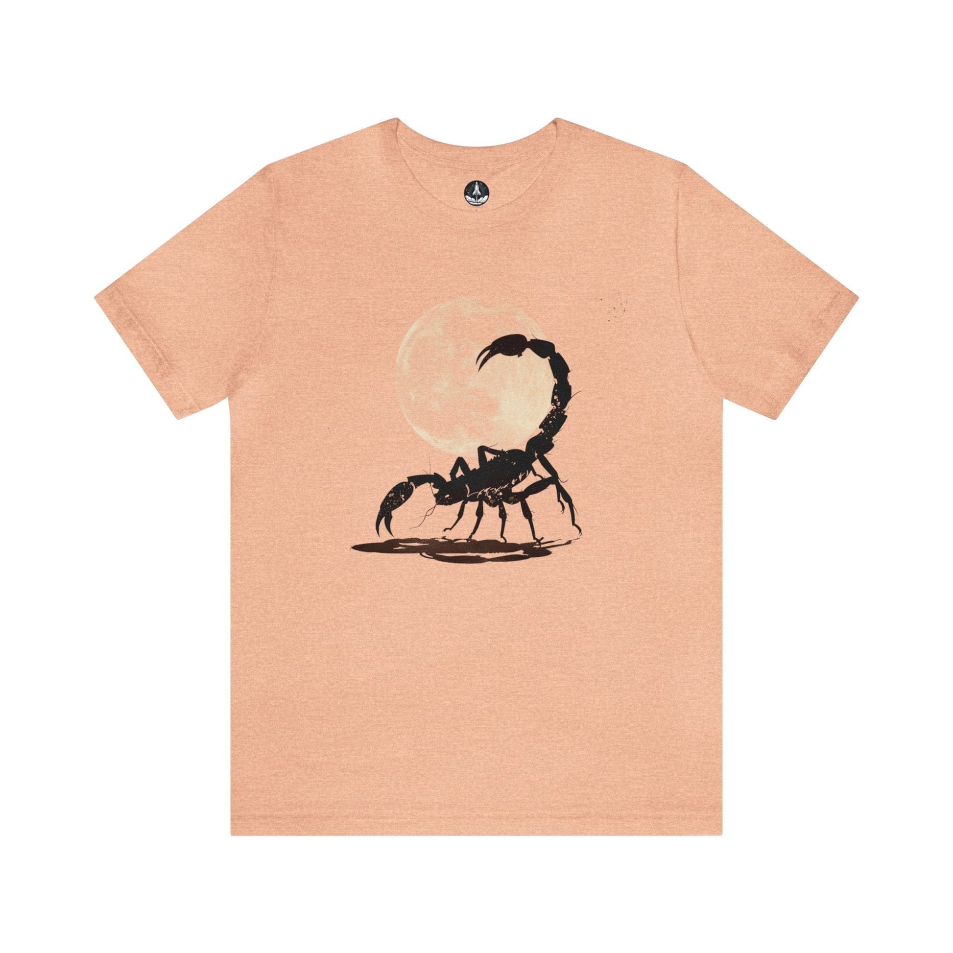 T-Shirt Heather Peach / S Scorpio Midnight Sting T-Shirt