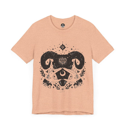 T-Shirt Heather Peach / S Taurus Loyalty: The Astrological Companion T-Shirt