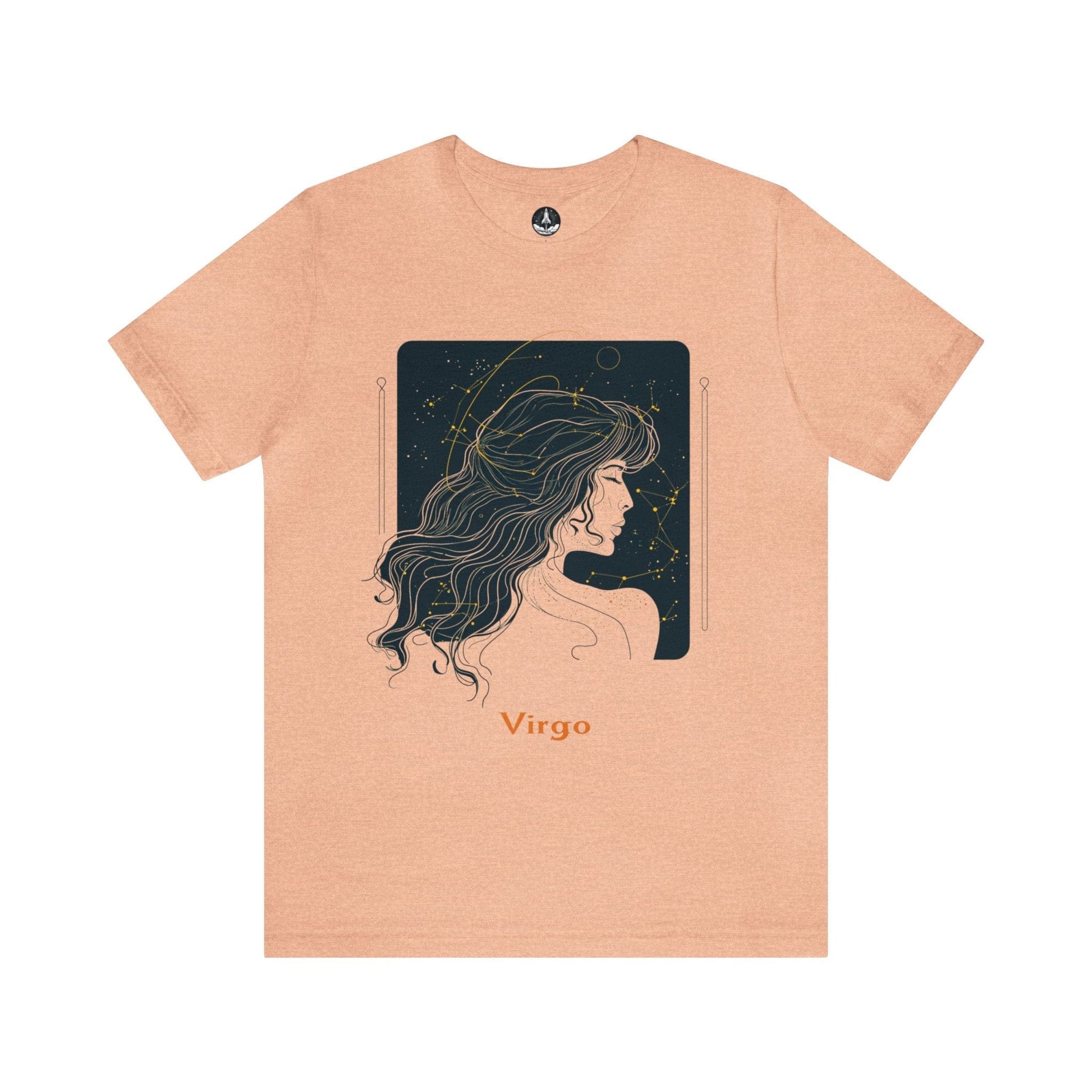 T-Shirt Heather Peach / S Virgo Earth Whisper T-Shirt