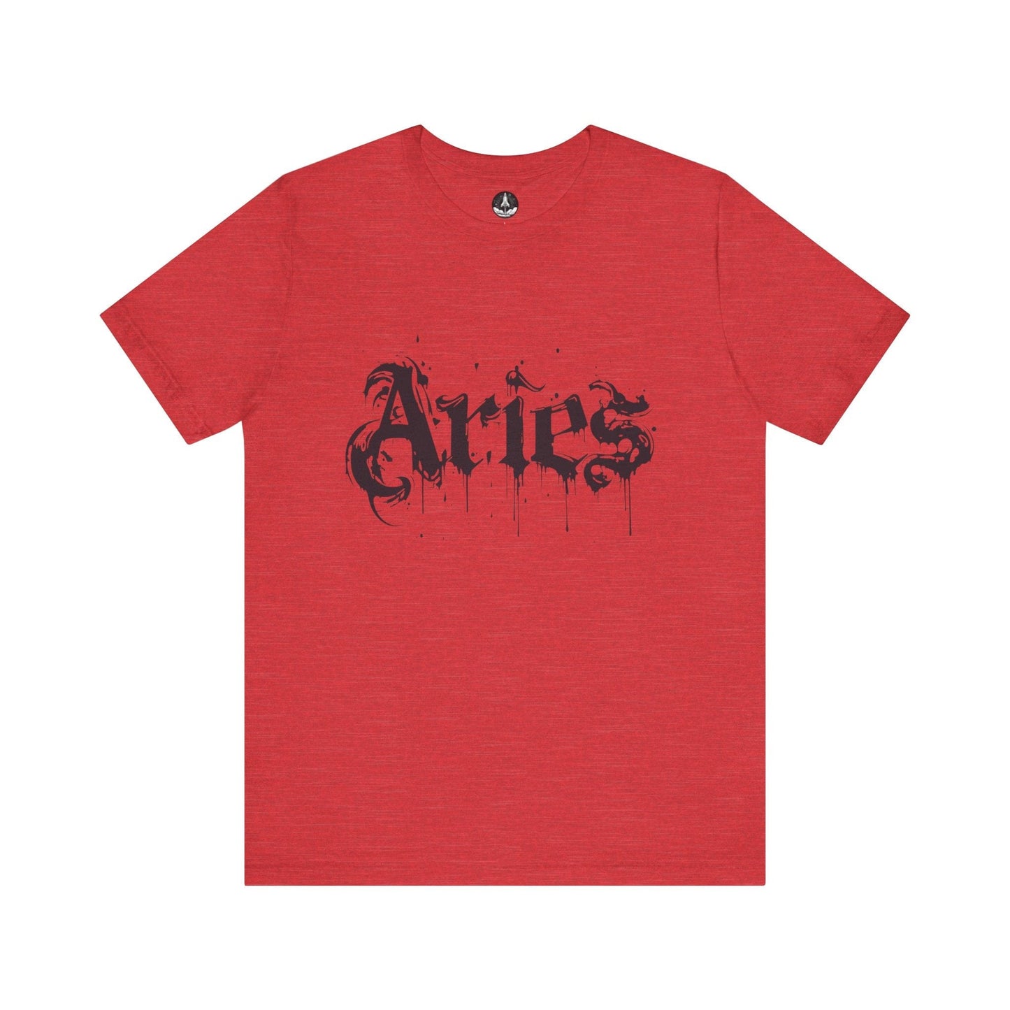 T-Shirt Heather Red / S Astro Splash Aries TShirt - Zodiac Meets Street Art