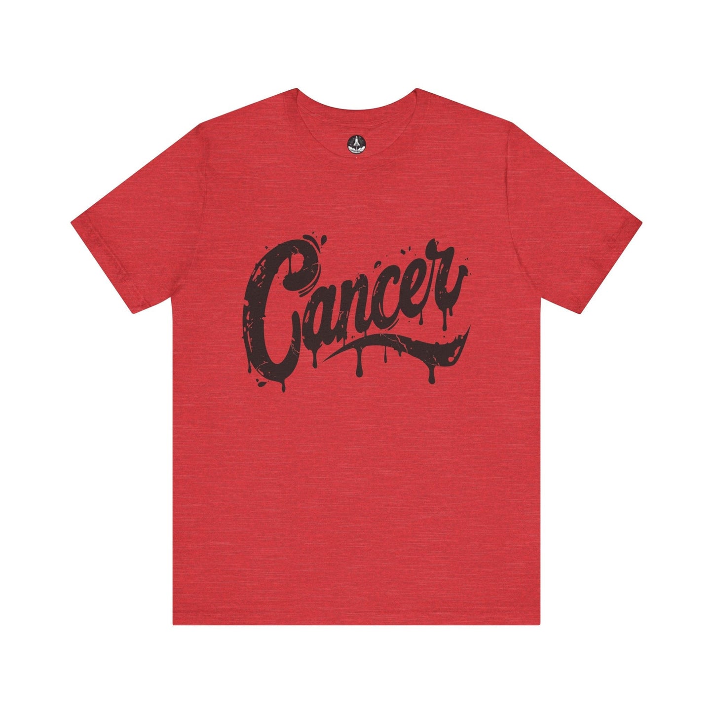 T-Shirt Heather Red / S Tidal Emotion Cancer TShirt: Flow with Feeling