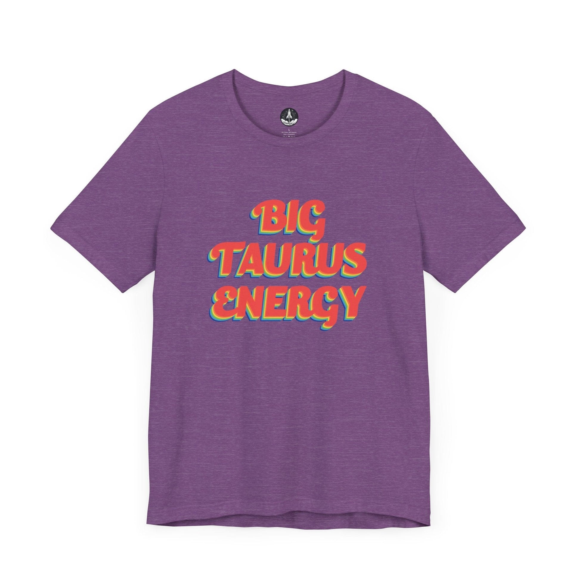 T-Shirt Heather Team Purple / S Big Taurus Energy T-Shirt