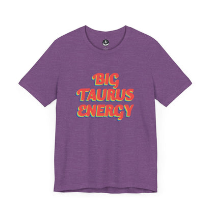 T-Shirt Heather Team Purple / S Big Taurus Energy T-Shirt