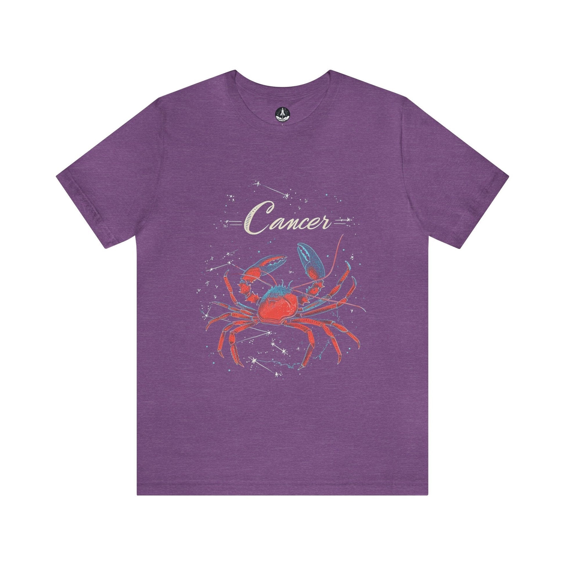 T-Shirt Heather Team Purple / S Crab's Haven Cancer T-Shirt