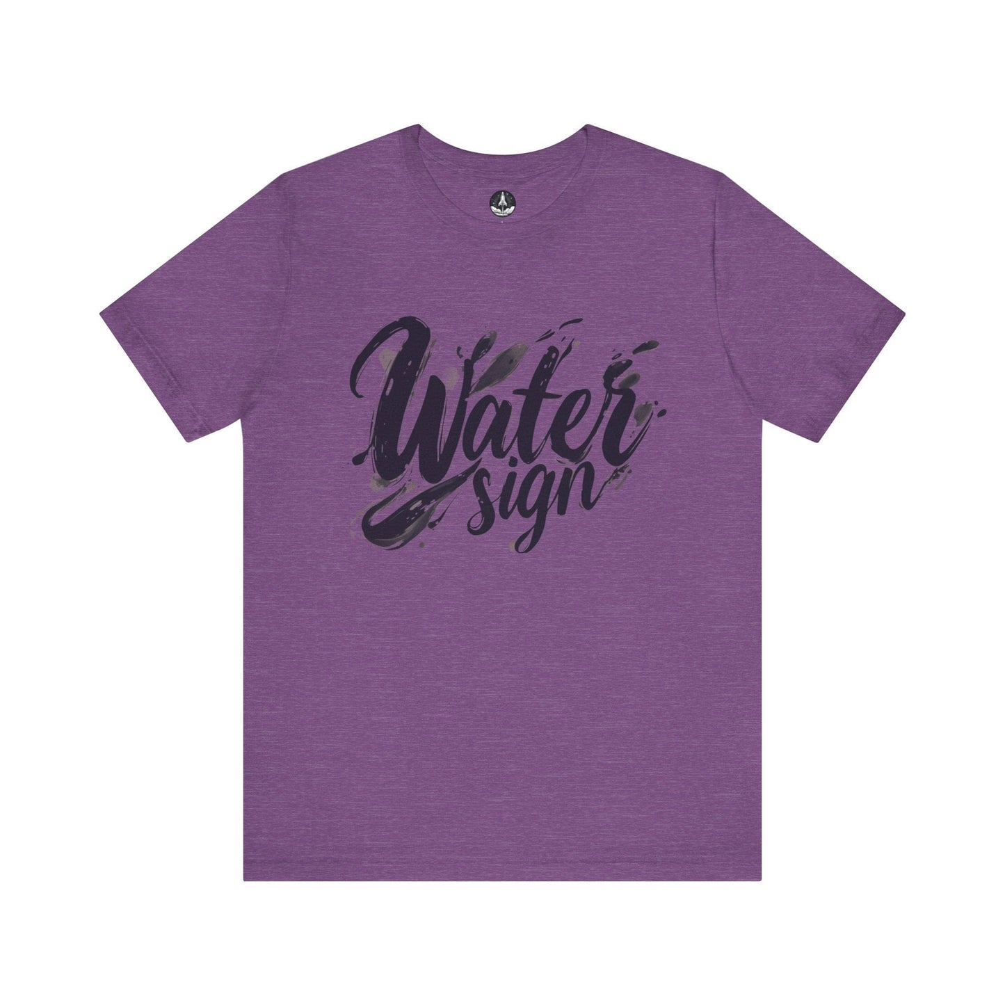 T-Shirt Heather Team Purple / S Fluid Essence Cancer TShirt: Depths of Emotion