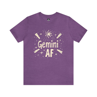 T-Shirt Heather Team Purple / S Gemini AF T-Shirt