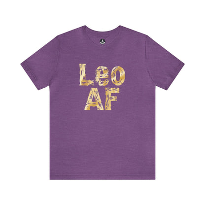 T-Shirt Heather Team Purple / S Leo AF T-Shirt