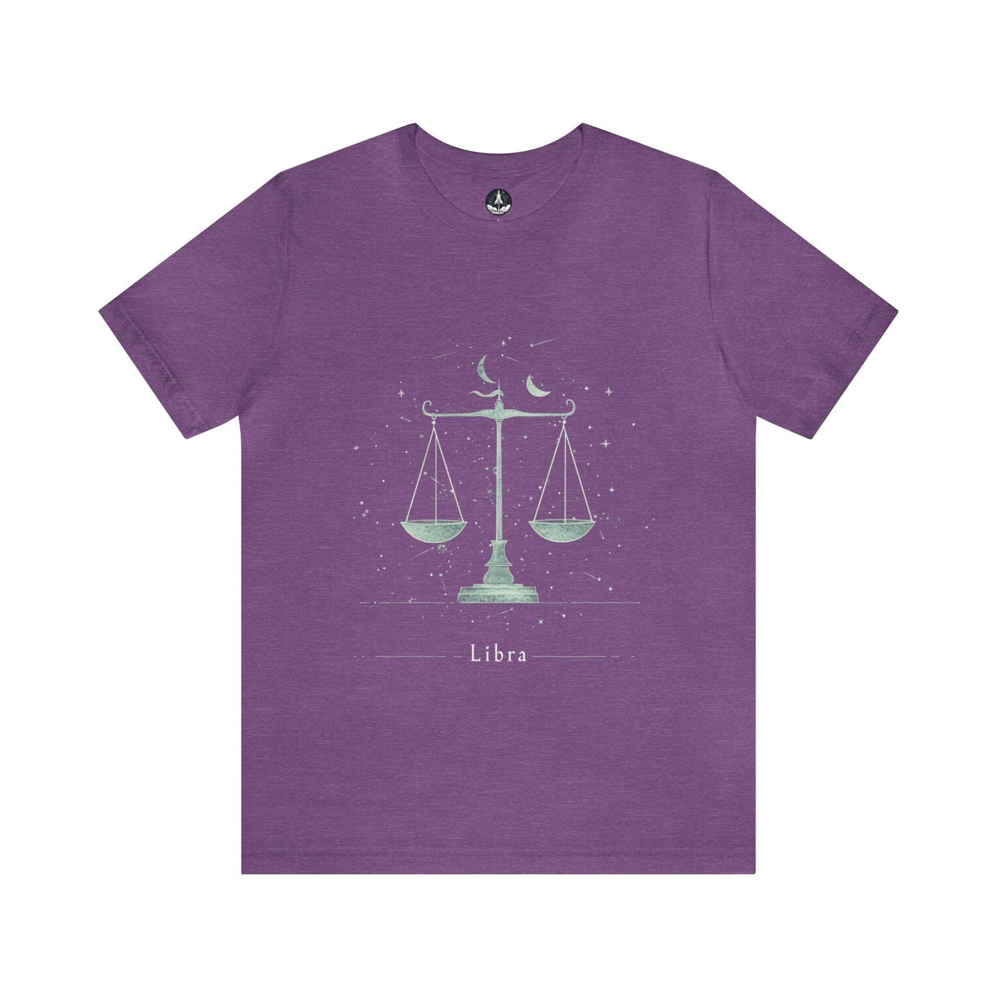 T-Shirt Heather Team Purple / S Libra’s Elegance Libra T-Shirt