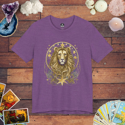 T-Shirt Heather Team Purple / S Majestic Leo T-Shirt