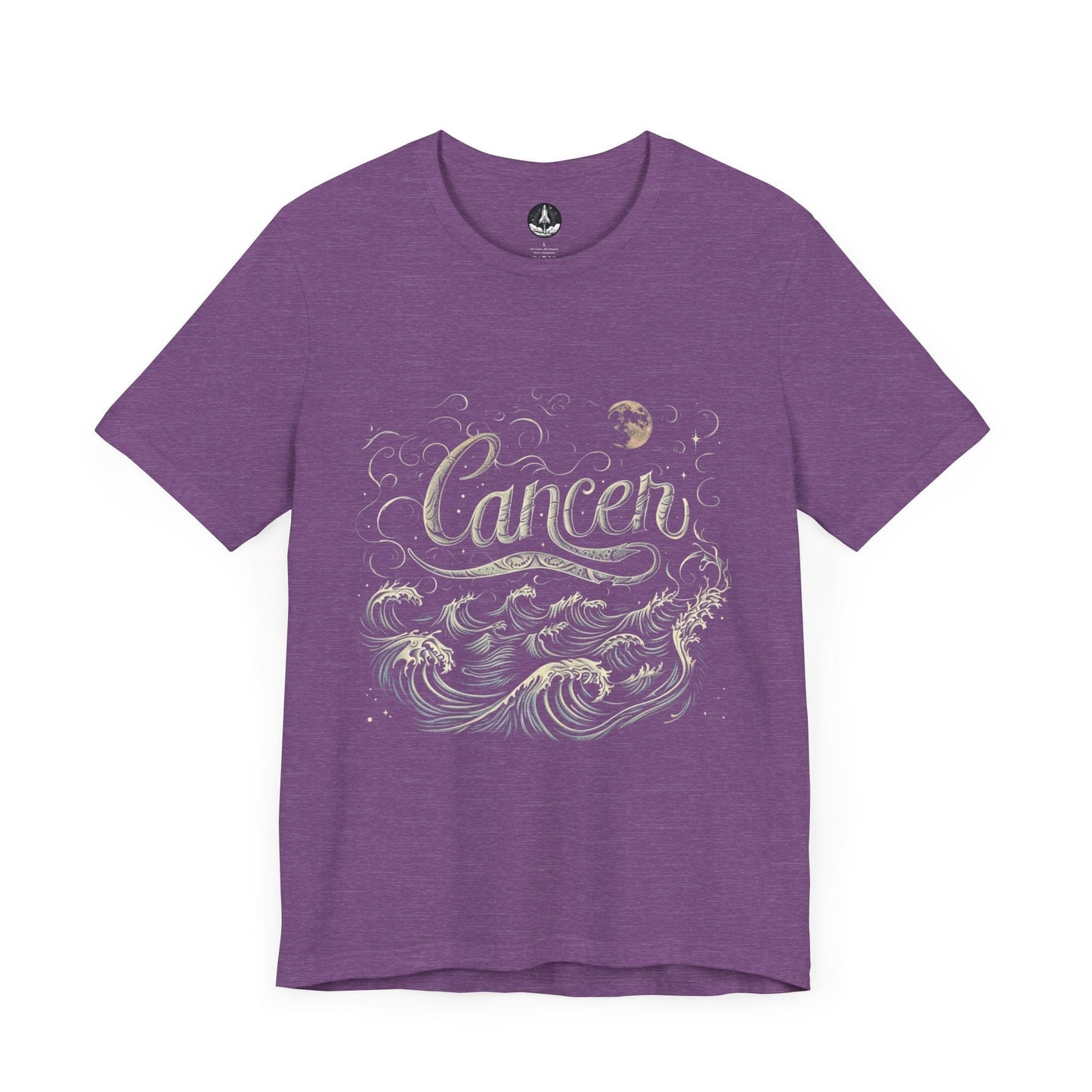 T-Shirt Heather Team Purple / S Moonlit Dreams Cancer T-Shirt