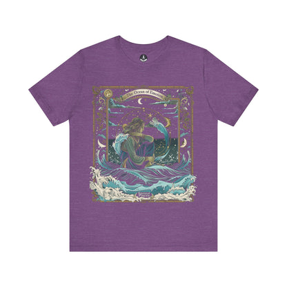T-Shirt Heather Team Purple / S Ocean Emotion Pisces T-Shirt