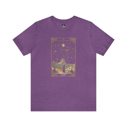T-Shirt Heather Team Purple / S Scorpio The Ambitious Visionary T-Shirt