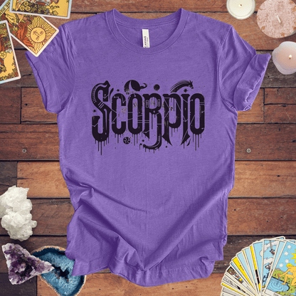 T-Shirt Heather Team Purple / S Shadow Strike Scorpio TShirt: Enigmatic Power