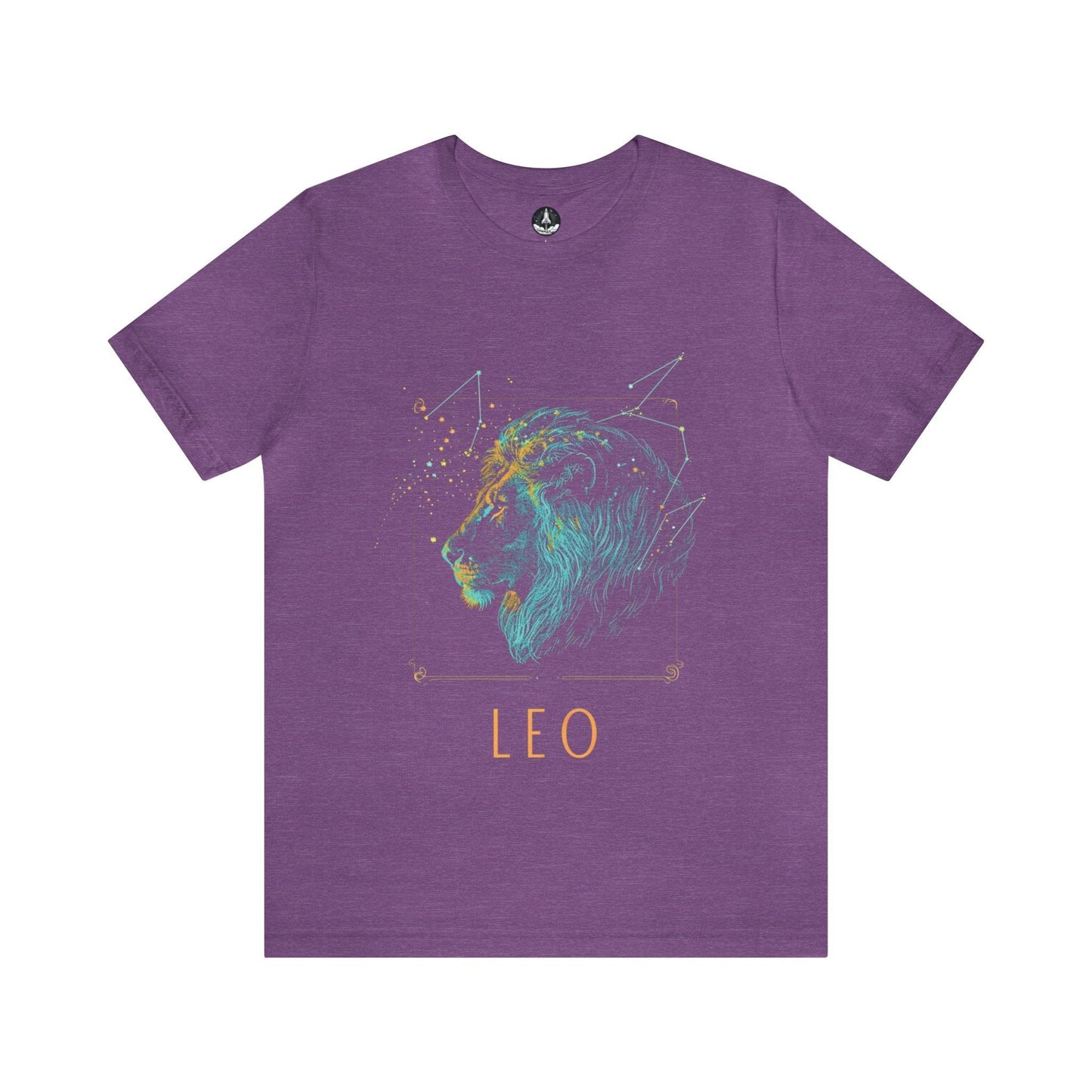 T-Shirt Heather Team Purple / S Solar Flare Leo T-Shirt