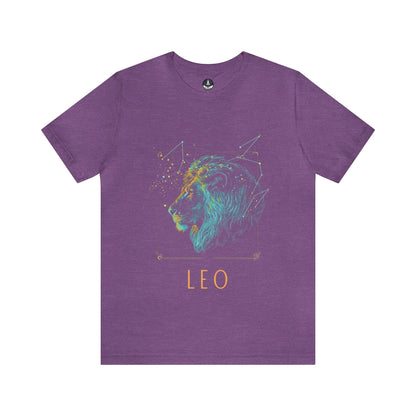 T-Shirt Heather Team Purple / S Solar Flare Leo T-Shirt