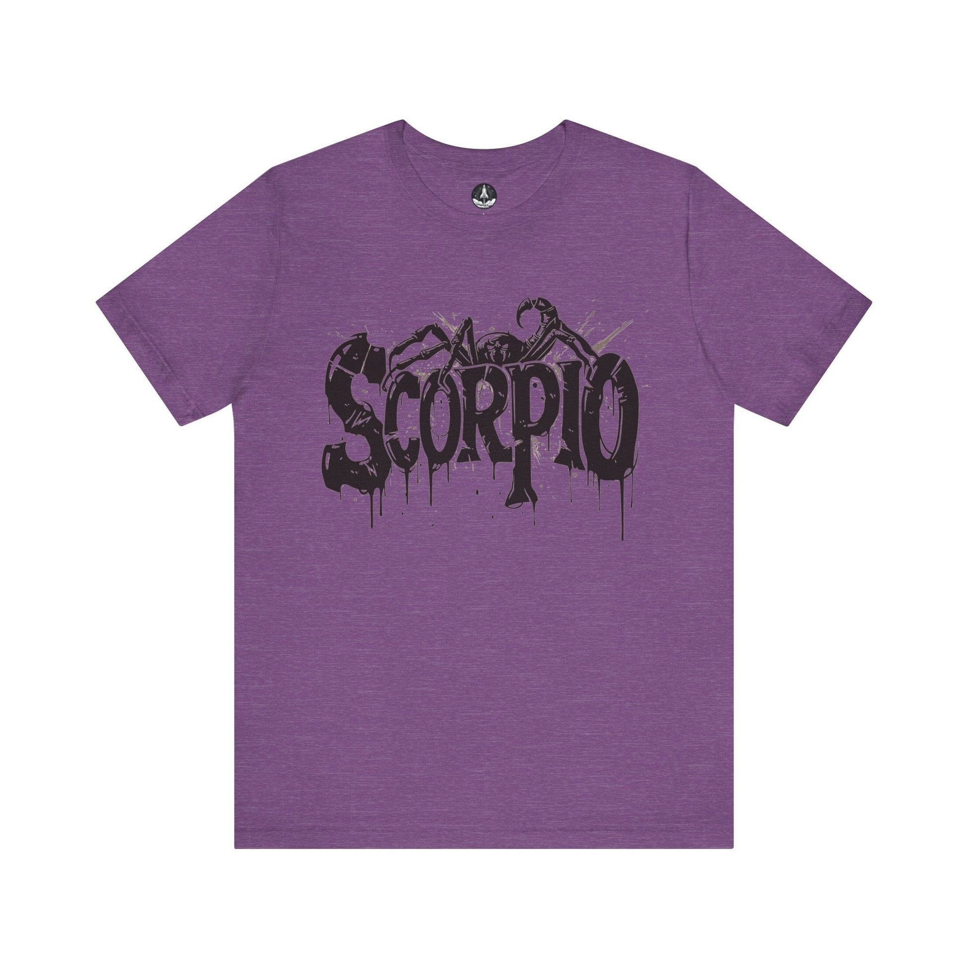 T-Shirt Heather Team Purple / S Sting of Mystery Scorpio TShirt: Intensity Unleashed