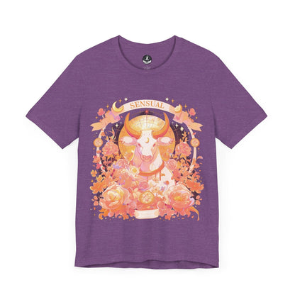 T-Shirt Heather Team Purple / S Taurus Sensuality: Venus Astrology Edition T-Shirt