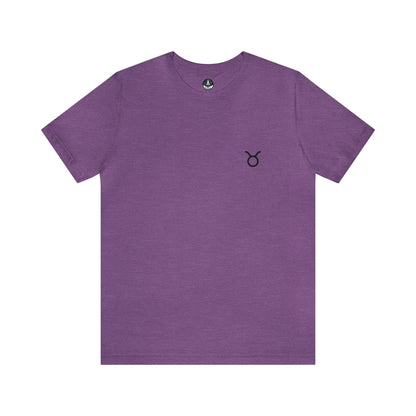 T-Shirt Heather Team Purple / S Taurus Zodiac Essence T-Shirt: Sophistication Meets Comfort for the Grounded Soul