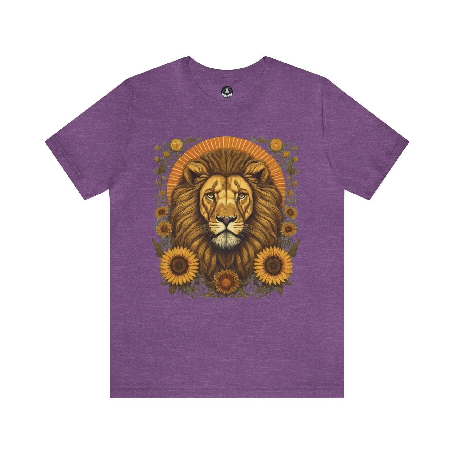 T-Shirt Heather Team Purple / S The Sun Leo T-Shirt