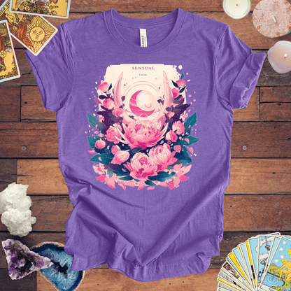 T-Shirt Heather Team Purple / S Venus in Taurus: Sensual Astrology T-Shirt