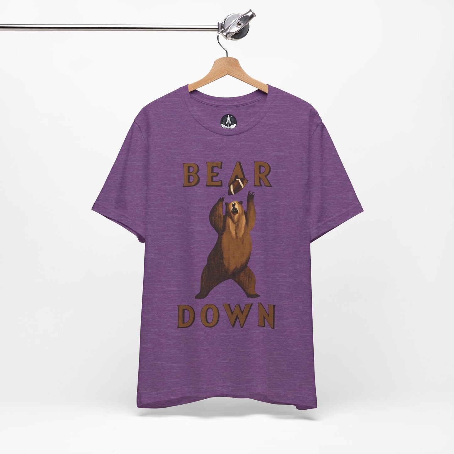 T-Shirt Heather Team Purple / S Vintage Bear Down T-Shirt